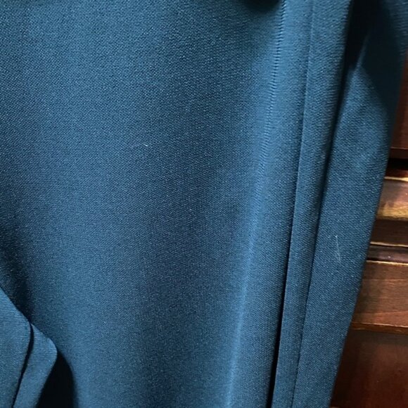 Max Studio vintage plus size 2X teal wide leg Women's Pants - Picture 11 of 15